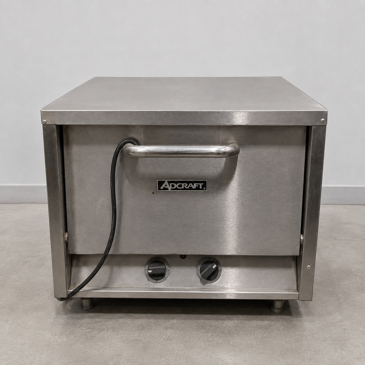 Adcraft Commercial Countertop Pizza Deck Oven – Two Ceramic Shelves