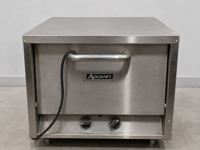 Adcraft Commercial Countertop Pizza Deck Oven – Two Ceramic Shelves