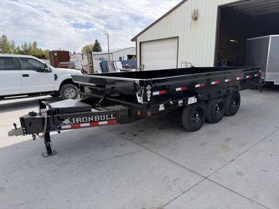 2026 Iron Bull DDP Deckover dump 96”x16’