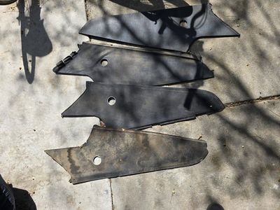 1969 Ford Mustang Sportsroof/Fastback Sail Panels