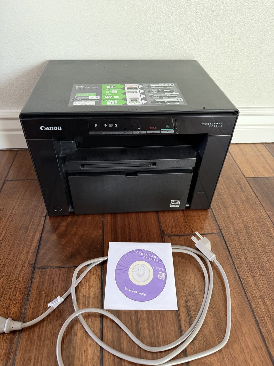 Canon image class mf3010 laser printer/scanner/copier