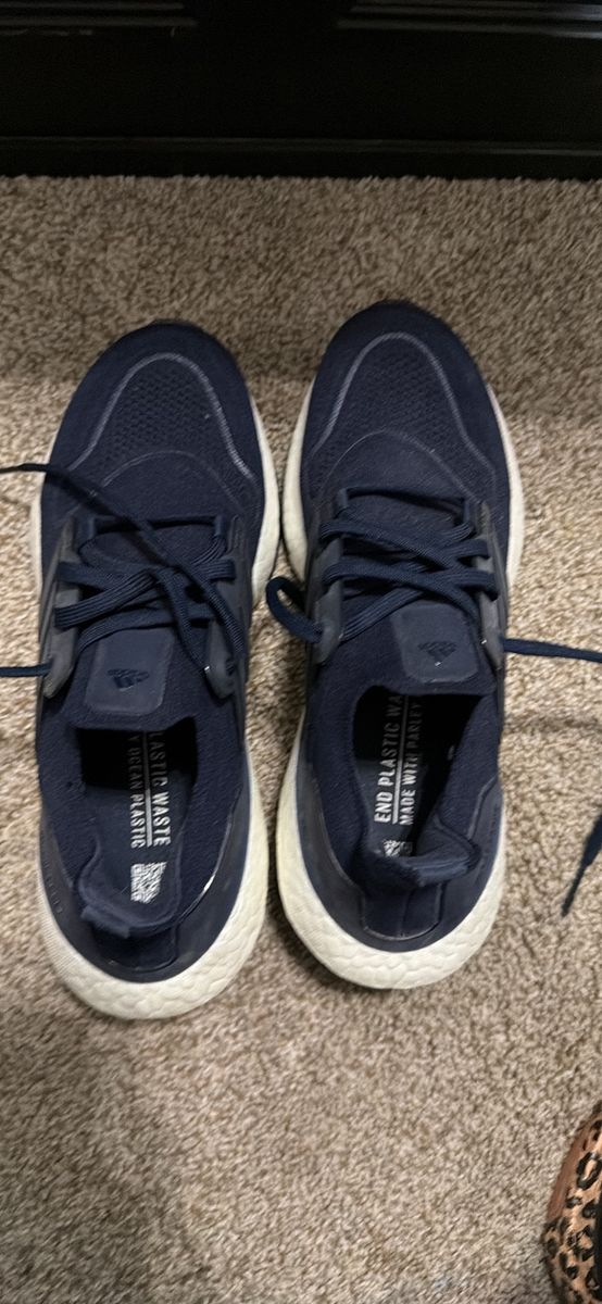 Womens Adidas Ultraboost Dark Blue Running Shoes sz 7.5