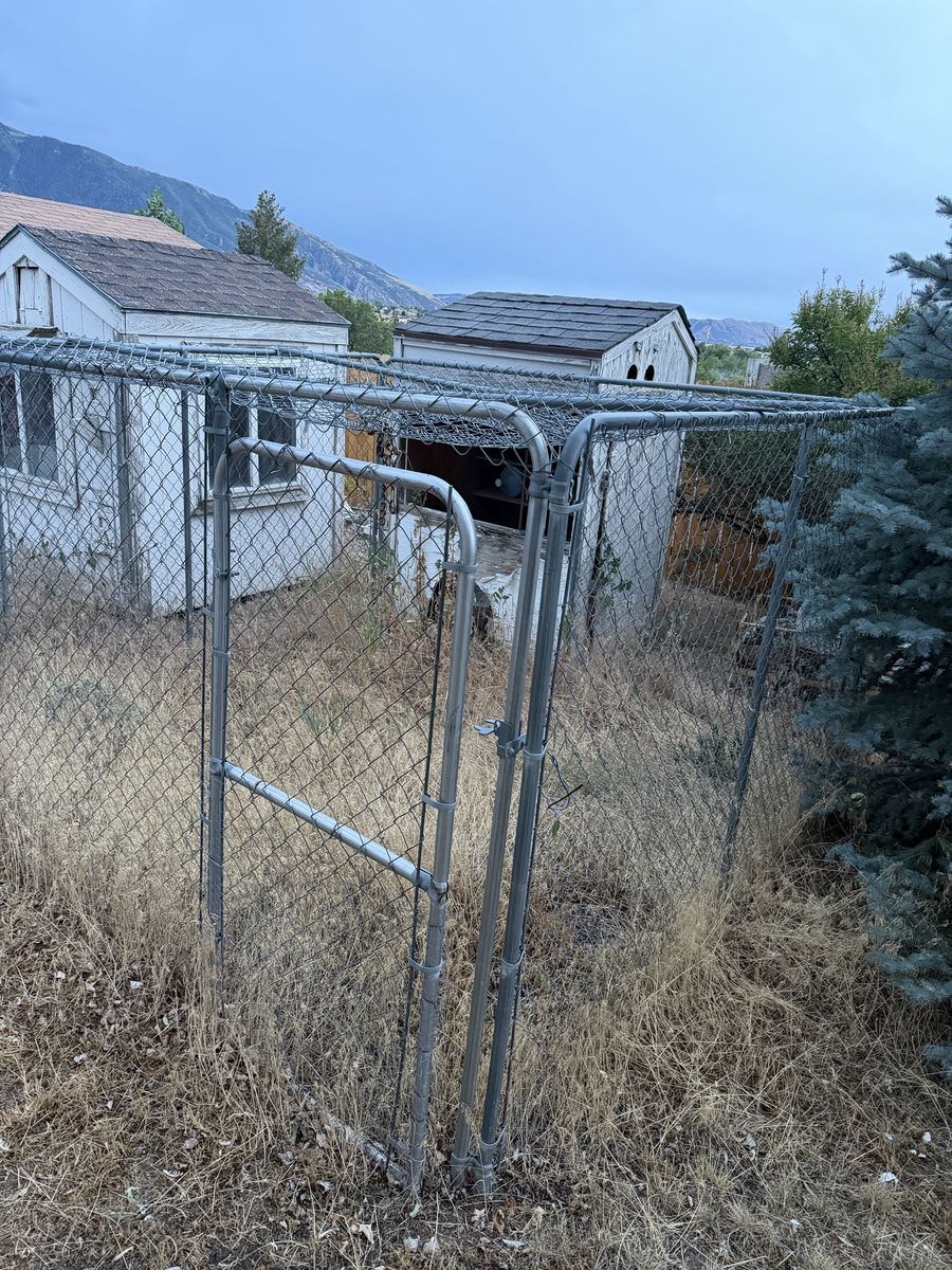 FREE Used Chain Link fencing and pigeon houses