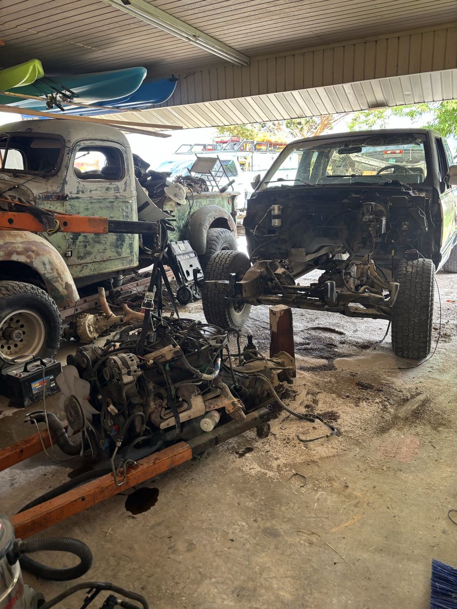 Chevy K1500 Silverado Z71 Truck for Parts/Project - Engine Removed, Rust, Dents - As-Is
