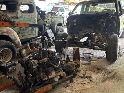 Chevy K1500 Silverado Z71 Truck for Parts/Project - Engine Removed, Rust, Dents - As-Is