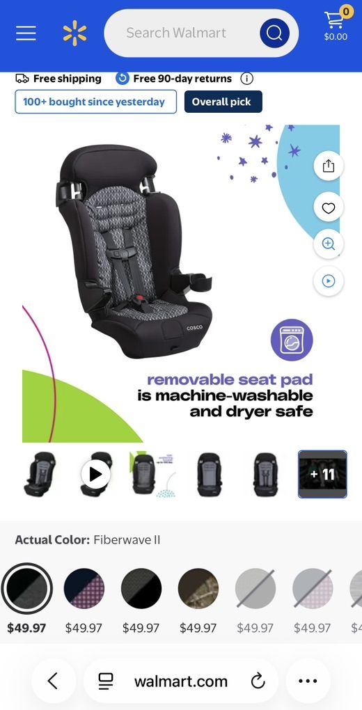 Like New Car Seat