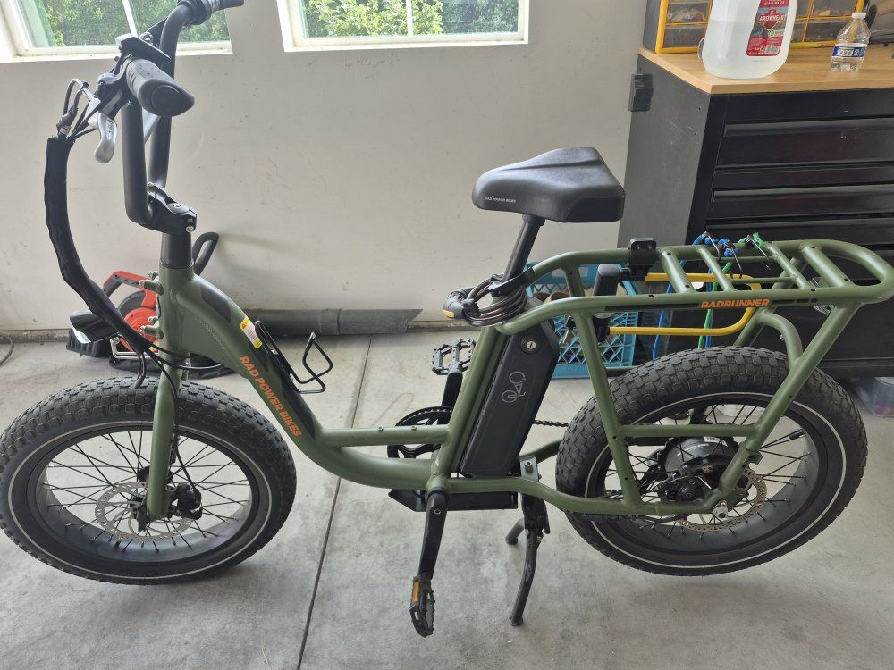 Fat Tire Electric Cargo Bike