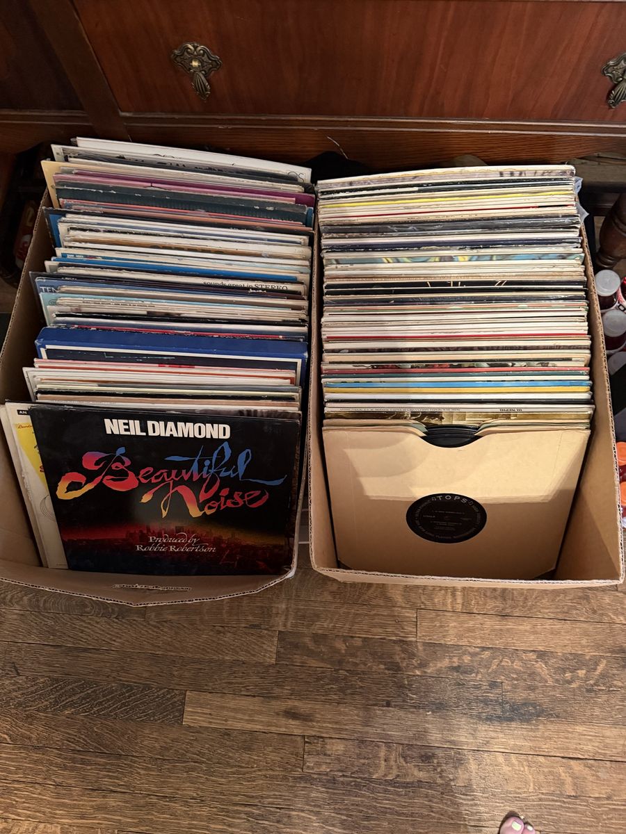 Large Lot of Vintage Vinyl Records - Neil Diamond, Ray Conniff, Arthur Fiedler - Various Genres