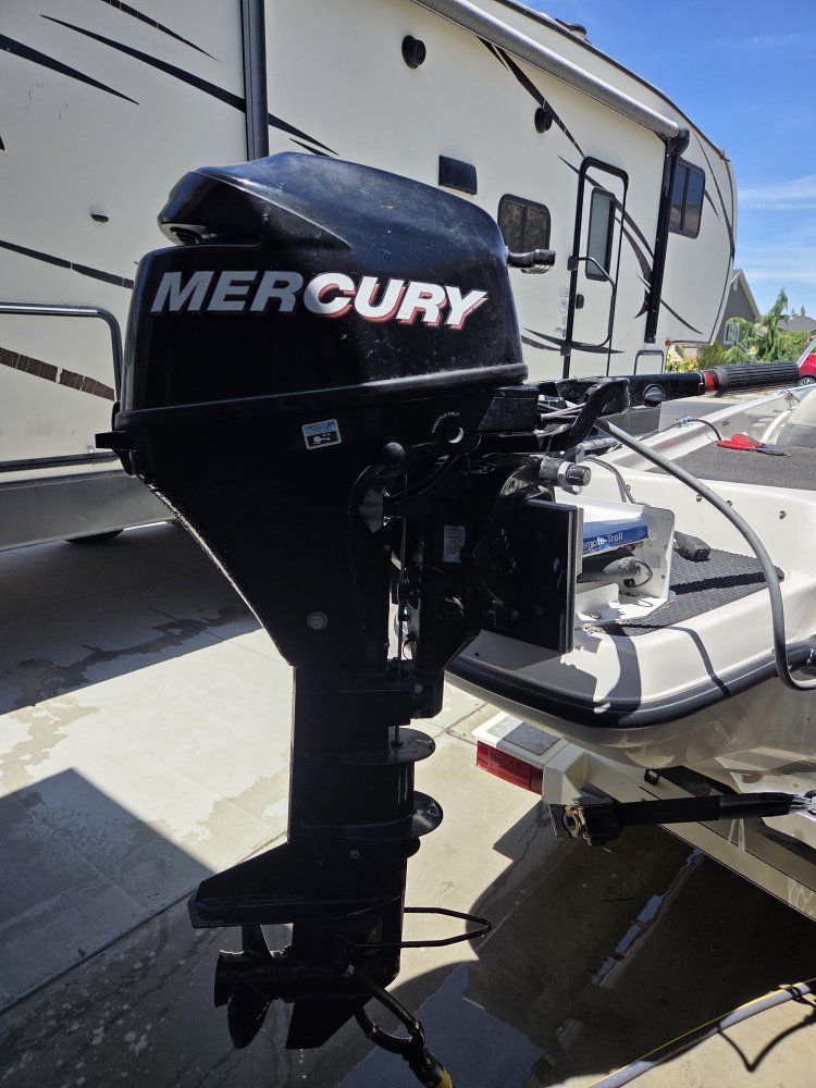 Mercury 9.9 and remote mount