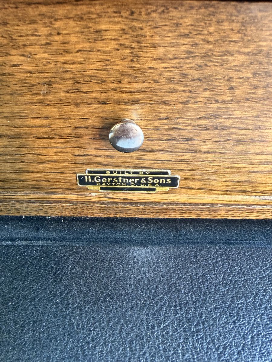 vintage H. Gerstner & Sons machinist tool chest (Dayton, Ohio