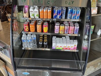 Self Serve Refrigerated. Works Needs Maintenance