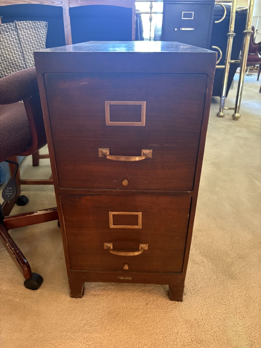 Vintage Globe-Wernicke Wood Filing Cabinet $200 cash/venmo in Provo