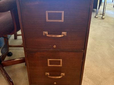 Vintage Globe-Wernicke Wood Filing Cabinet $200 cash/venmo in Provo