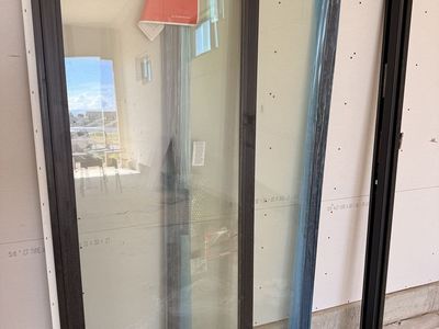 Black Milgard 5 Ft Slider. 6ft Tall.