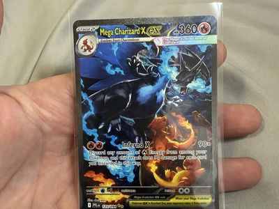 Pokemon Mega Charizard X EX SIR Phantasmal flames Trading Card