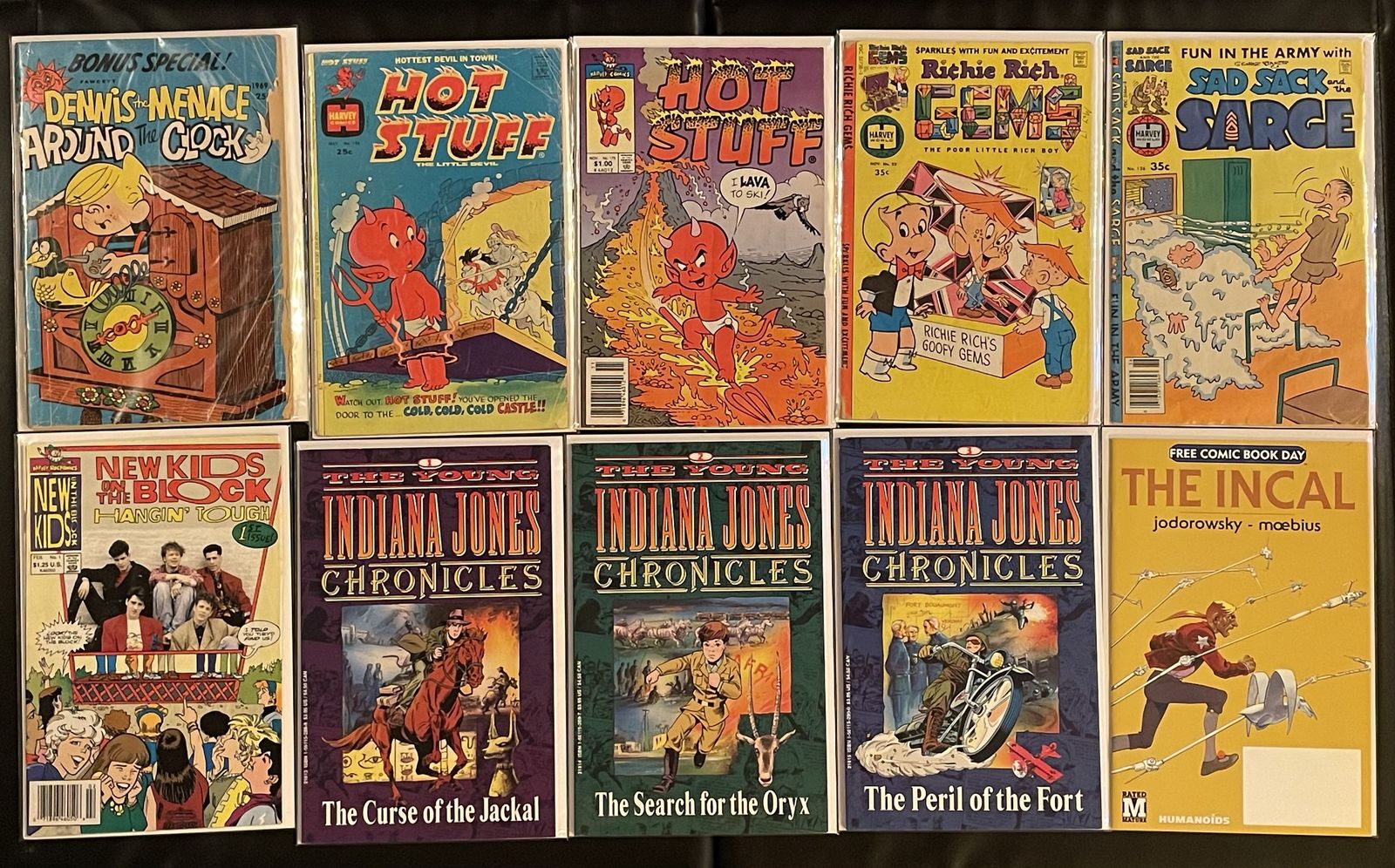 Ungraded Lot of 53 Comics