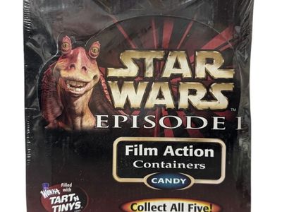 12-Pack Case 1999 Star Wars Episode Blind Box Tart n Tinys Film Action Containers Sealed
