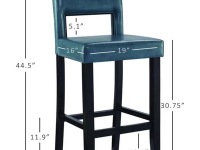 2 Bar Height Counter Stools