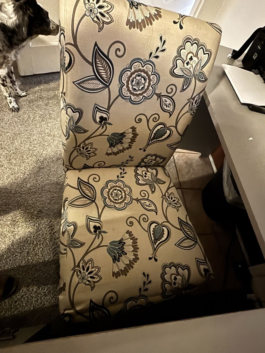 Desk and chair