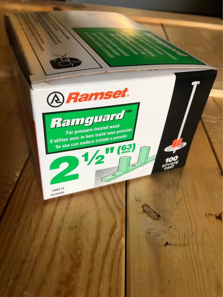 Low Velocity Powder Fasteners Ramset