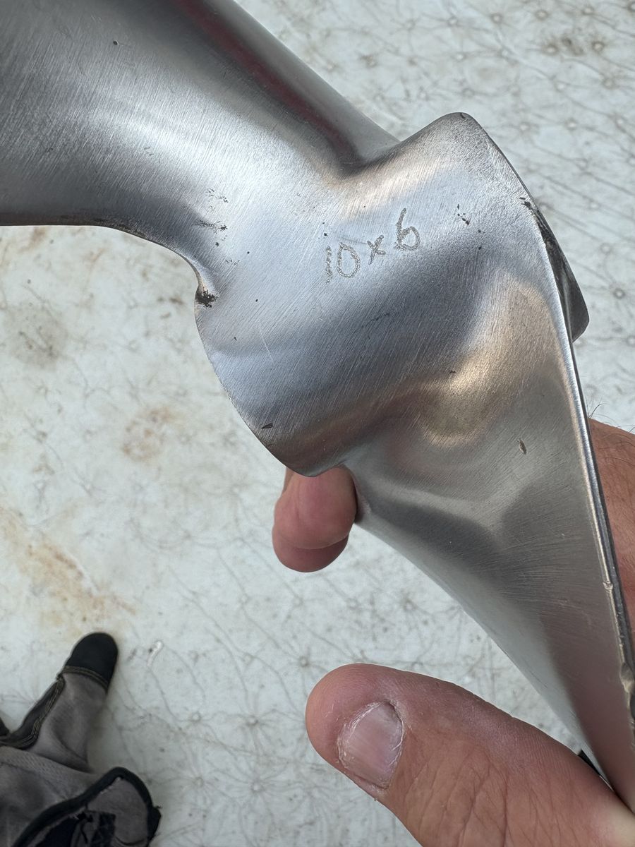 Mud Motor Prop ( 10X6 - 3/4 Hex )