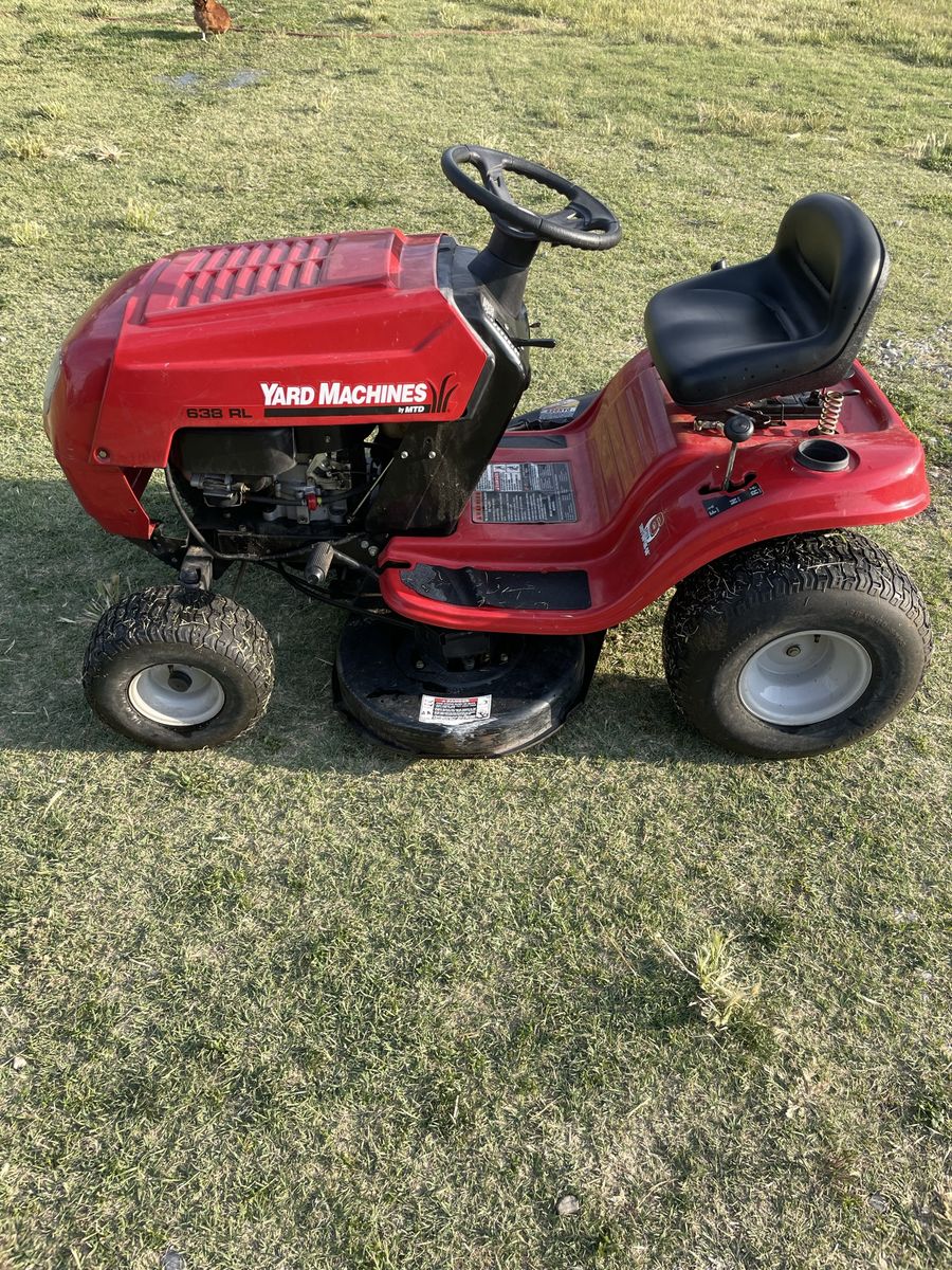 2006 yard machine riding mower