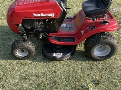 2006 yard machine riding mower