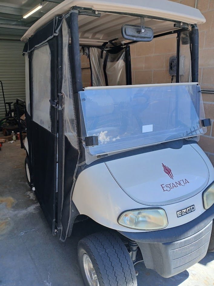 EZGO 4 Seat Golf Cart