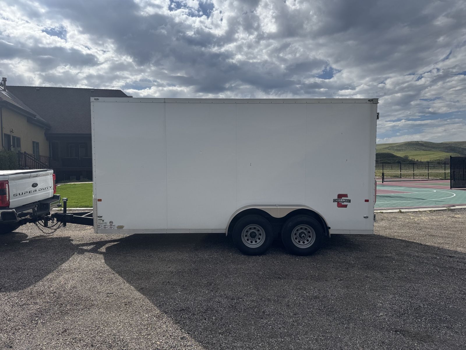 Enclosed cargo utility Trailer