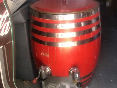 Coke Barrel original 1950s