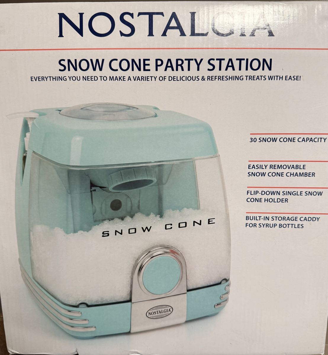 Snow Cone Party Station