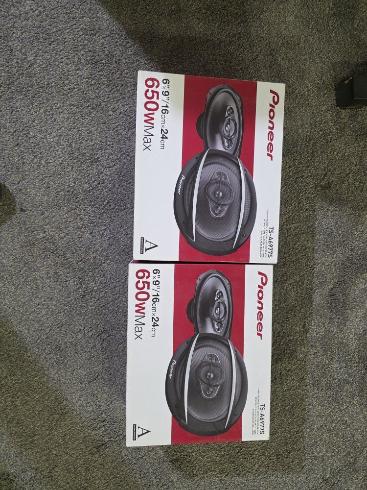 Pioneer 6x9 Speaker Grill Covers (4 Total / 2 Pairs)