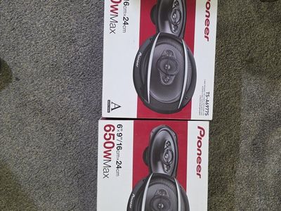 Pioneer 6x9 Speaker Grill Covers (4 Total / 2 Pairs)