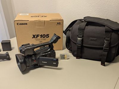 Canon XF105 full HD video camera 1920x1080