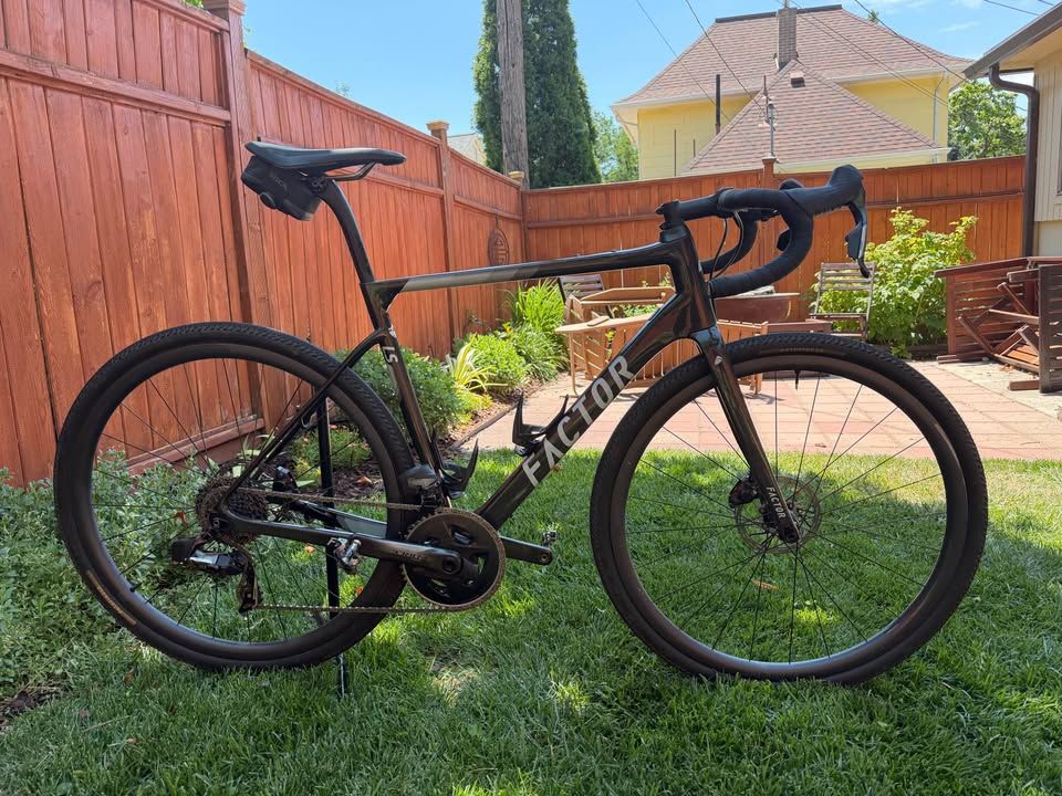 Factor LS Gravel Bike, Size 56, SRAM Force AXS w/ Power