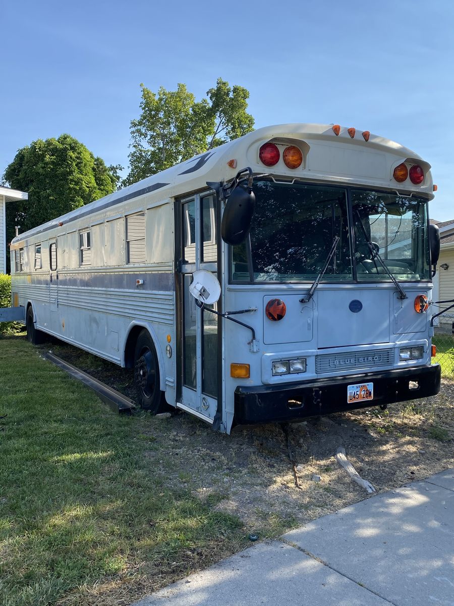 Custom Converted Blue Bird Skoolie - Ready for RV Conversion or Mobile Business