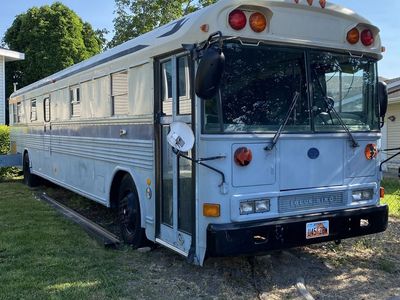Custom Converted Blue Bird Skoolie - Ready for RV Conversion or Mobile Business
