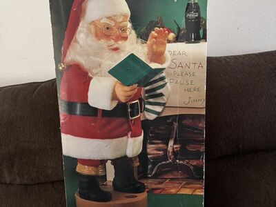 Coca Cola Christmas Santa Decoration