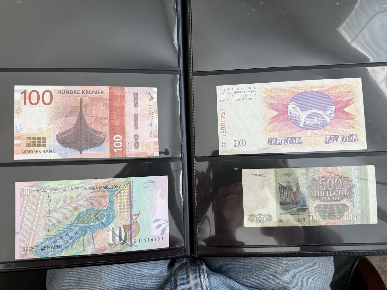 Foreign currency collection 13 assorted bills 