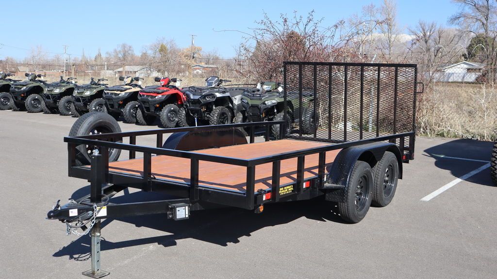 2026 BIG BUBBA 7X14 DUAL AXLE TRAILER