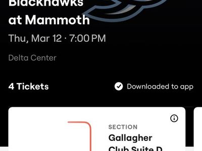 MamMoth Chicago Blackhawks(4) Gallagher club