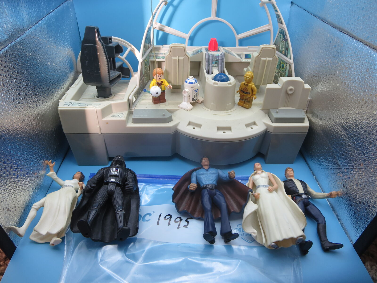 Vintage Star Wars Action figures lot of 5 kenner 1995 power of the force