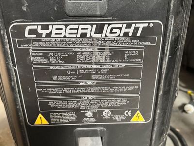 High End Systems Cyber Turbo Mirror Head moving lights