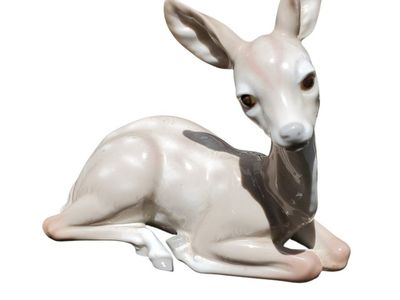 Vintage Lladró Spain Porcelain Fawn Figurine
