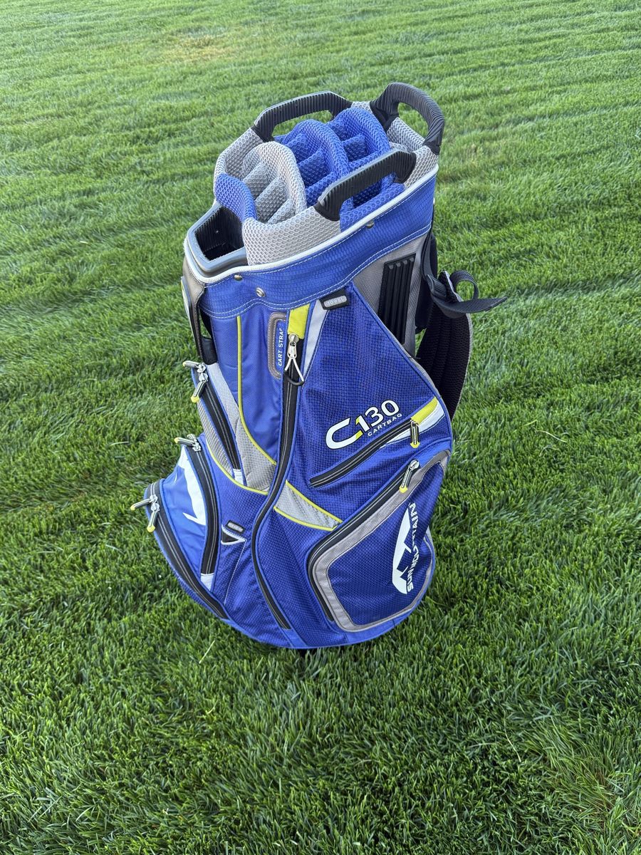Sun Mountain C-130 Cart Bag Blue/Grey Golf Bag