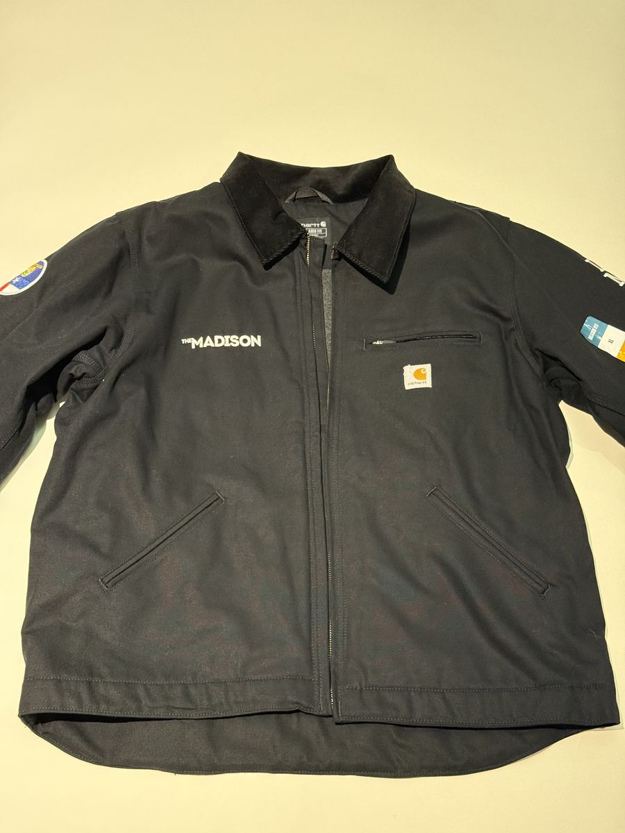 Carhartt Duck Blanket-Lined Detroit Jacket - "The Madison" Custom Embroidered - Men's XL - New With Tags