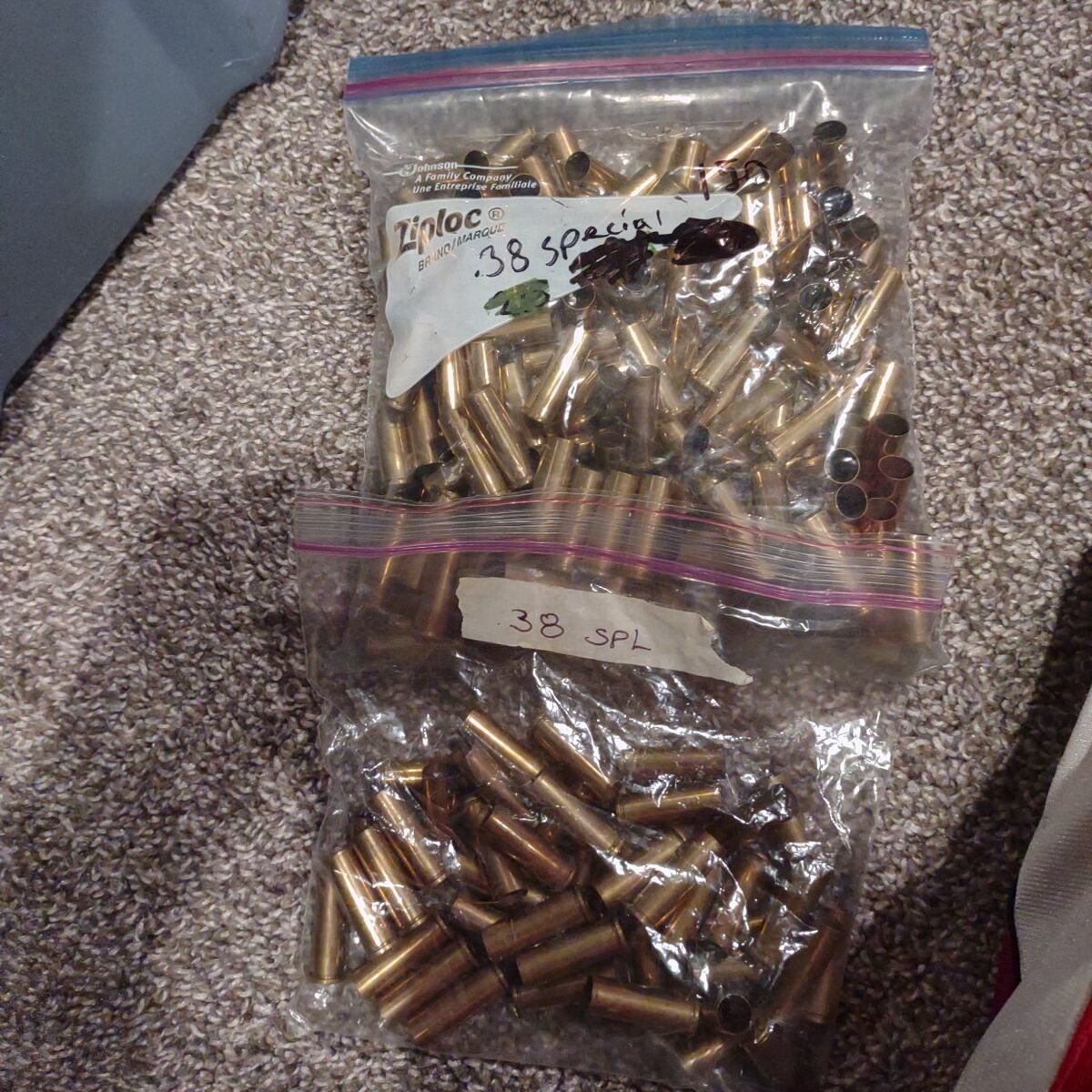 Clean 38 special brass