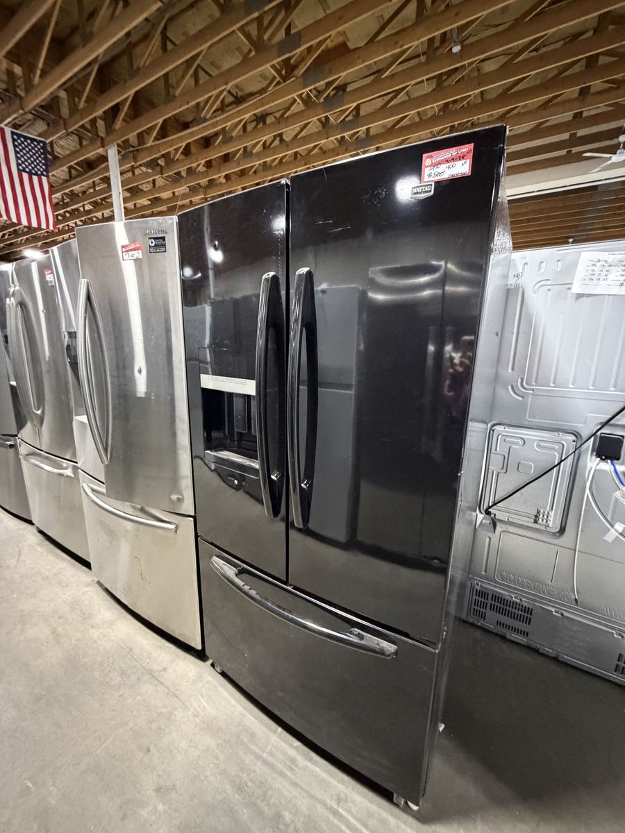 HURRY! GOOD CONDITION MAYTAG FRENCH DOOR FRIDGE