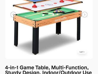 New! Serene Life Game Table