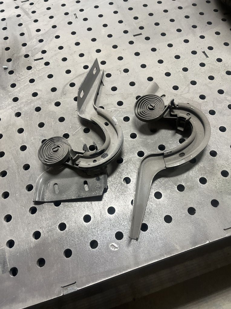 New 1967 Ford Mustang Trunk Hinges